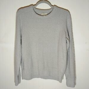 Lucky Brand Women's Size Medium gray puffy sweater. Athleisure